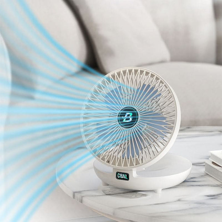 BowLift | Portable Rechargeable Handheld Fan with Quiet Cooling
