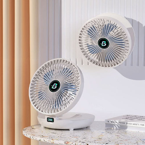 BowLift | Portable Rechargeable Handheld Fan with Quiet Cooling