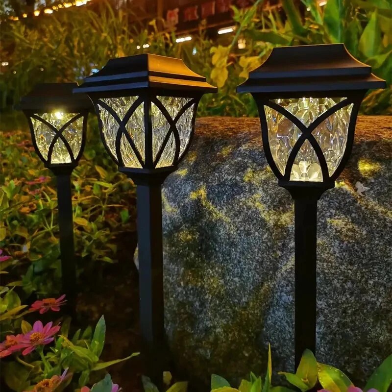 LED Solar Garden Lights – Decorative Solar-Powered Lawn Lights for Outdoor Pathways | Bowlift