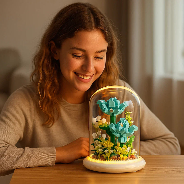 BowLift | Noble Building Block Flower in Glass