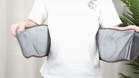 BowLift | Infrared Back Support Belt | Adjustable Heat & Vibration for Pain Relief and Muscle Relaxation