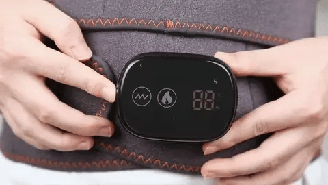 BowLift | Infrared Back Support Belt | Adjustable Heat & Vibration for Pain Relief and Muscle Relaxation