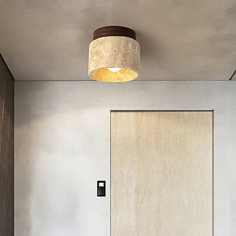 BowLift | Japanese Cream Style LED Ceiling Light
