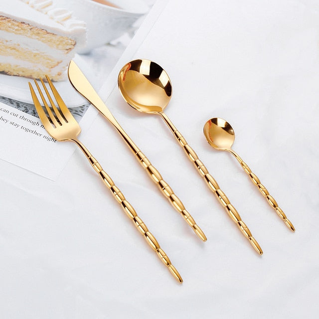 Tableware Stainless Steel Cutlery Set For Home Kitchen Utensils | Bowlift