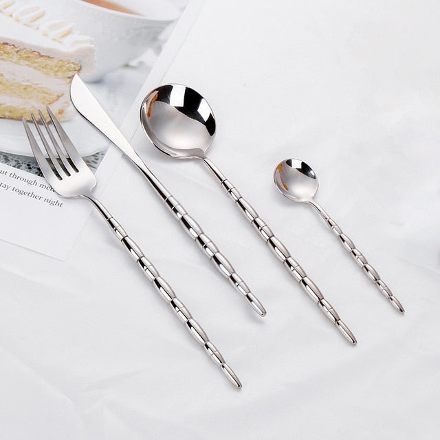 Tableware Stainless Steel Cutlery Set For Home Kitchen Utensils | Bowlift