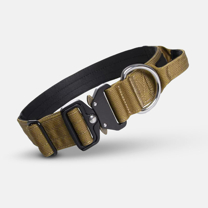 Tactical Dog Collar with Handle - PowerGrip Bowlift