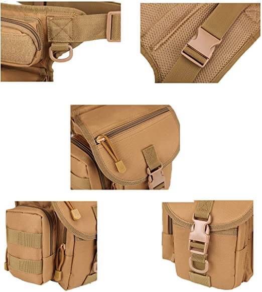 Durable Tactical Drop Leg Bag for Men – Water-Resistant Multi-Pocket Design | Bowlift