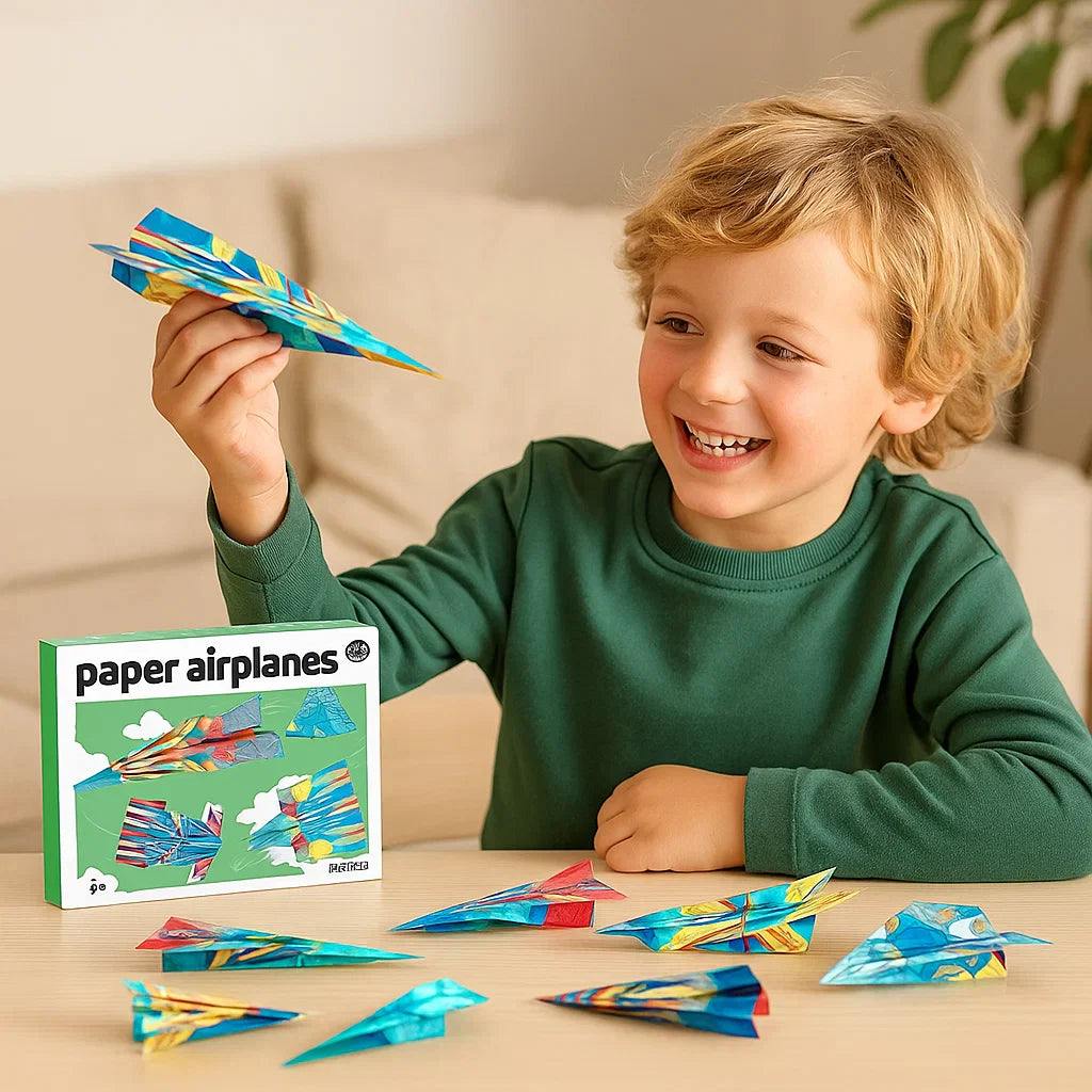 BowLift | Paper Plane Building Set with Instructions