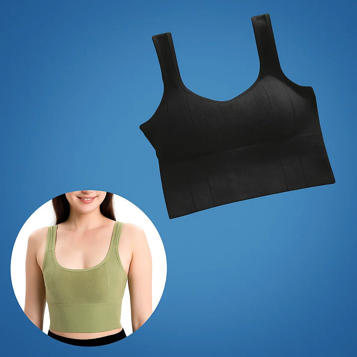 Cooling Quick-Dry Fabric – Medium Support Fit – Gym & Yoga Workout Bowlift