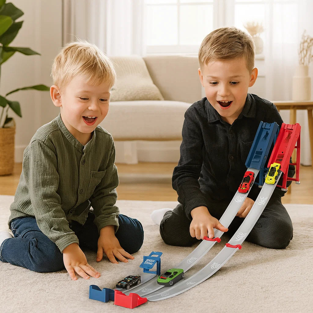 BowLift | SpringTrack – Catapult Racing Track for Kids