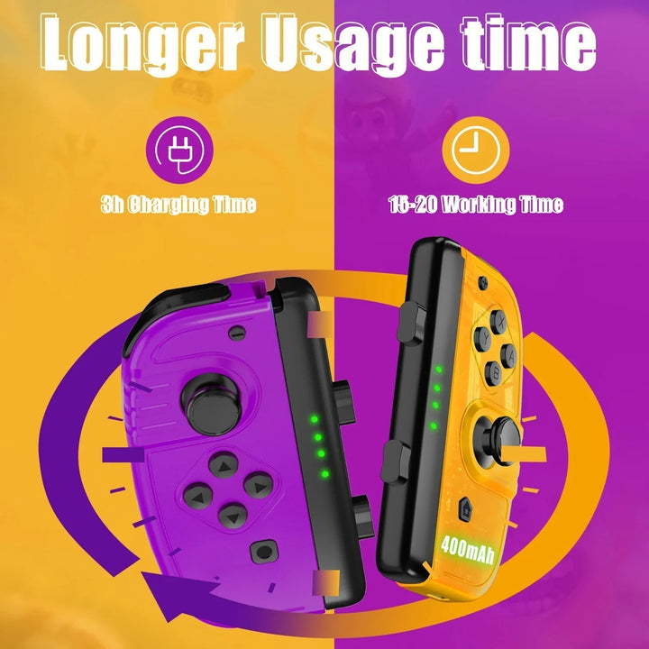 BowLift | Wireless OLED Joycon Gamepad for Nintendo Switch Joyco