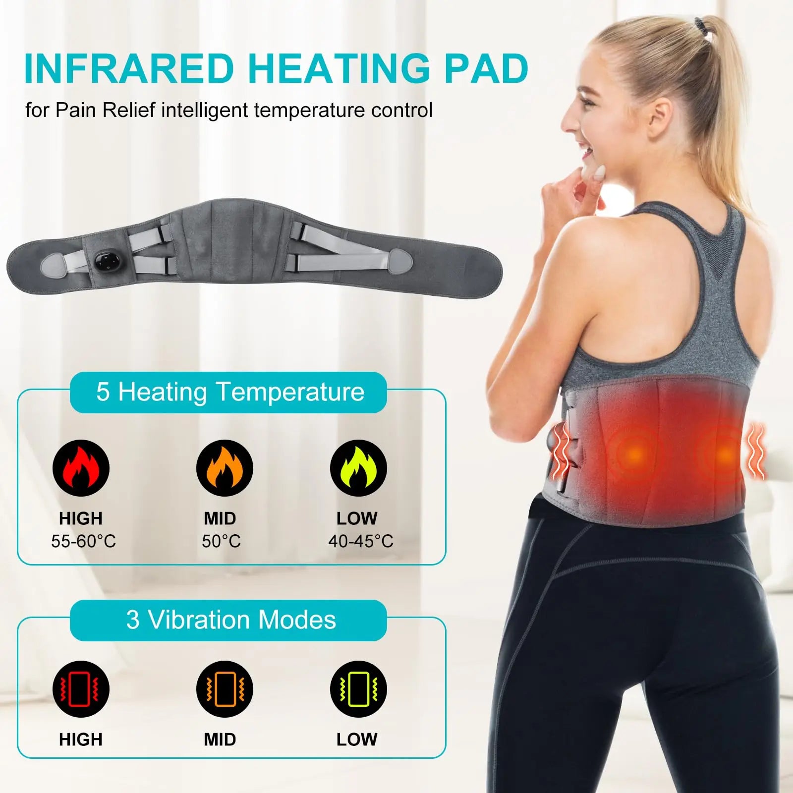 BowLift | Heating Pad And Lower Back Massager