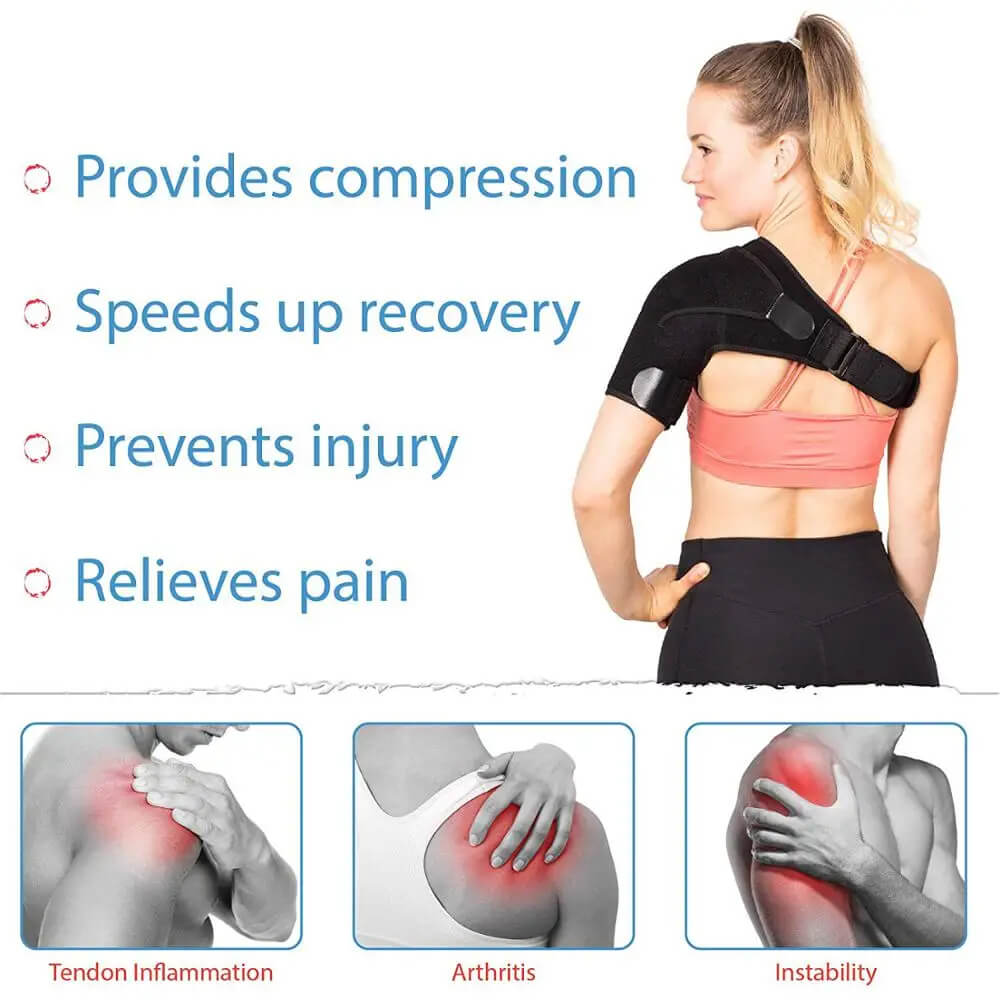 BowLift | ShoulderShield™ - Compression Shoulder Brace