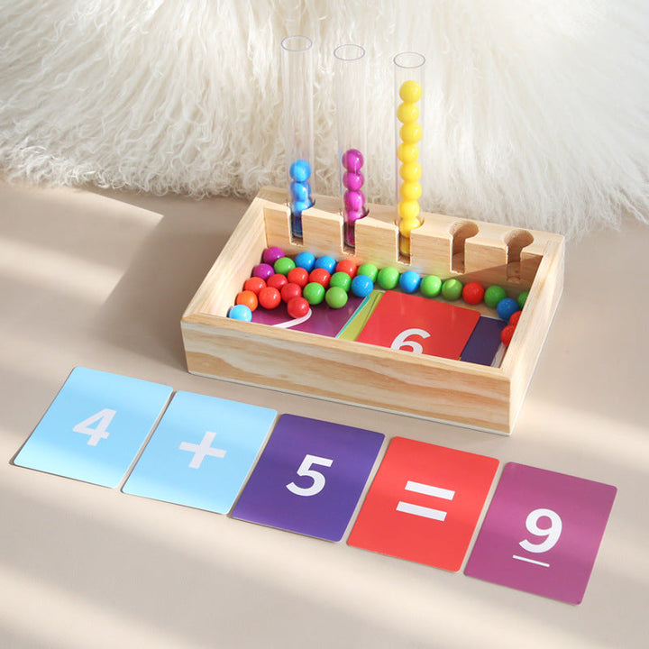 BowLift | Montessori Test Tube Colours and Numbers Play and Learning Set