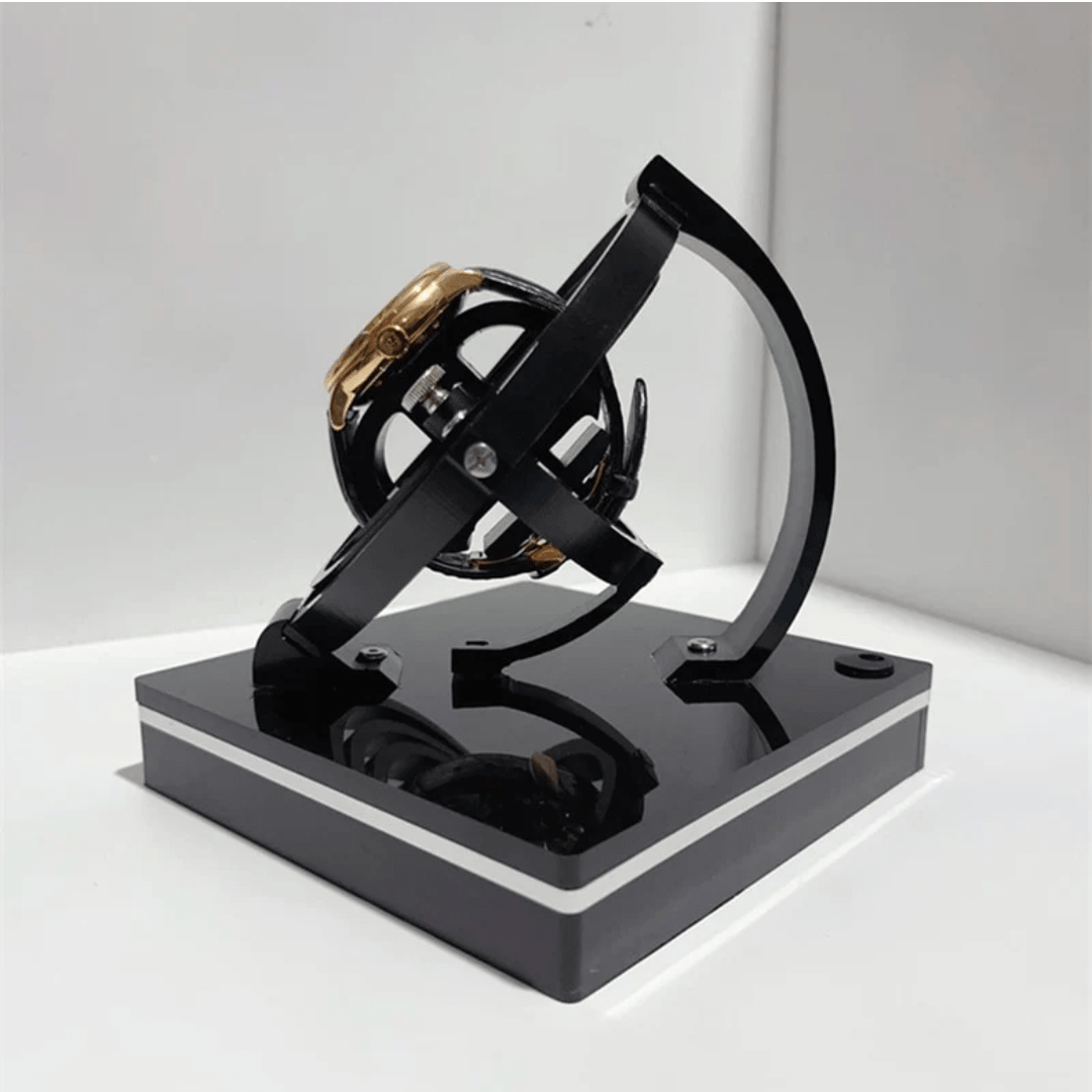 BowLift | Luxury Automatic Watch Winder Display Box – Keeps Watches Wound & Elevates Interior Style