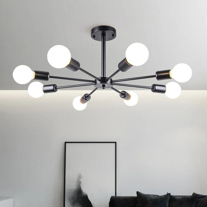 BowLift | Sputnik Chandelier for Semi-Recessed Installation