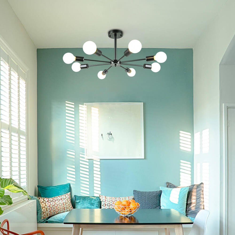 BowLift | Sputnik Chandelier for Semi-Recessed Installation