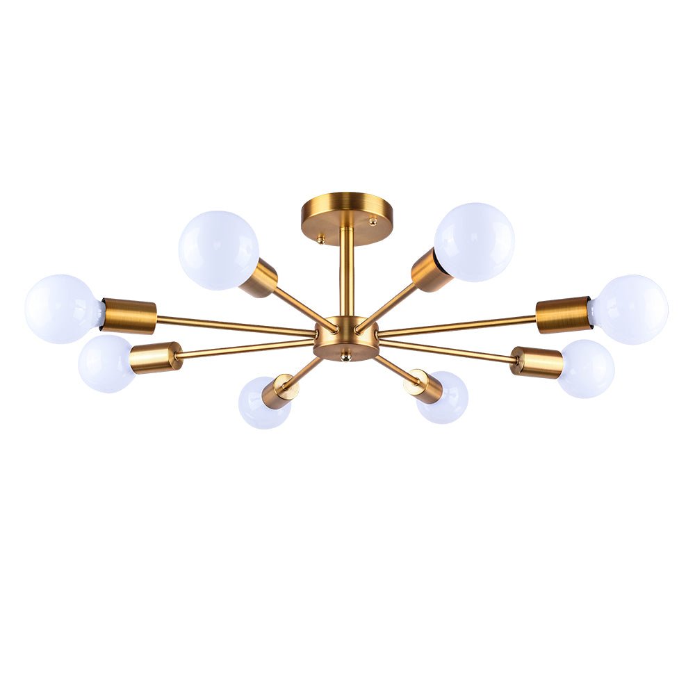 BowLift | Sputnik Chandelier for Semi-Recessed Installation