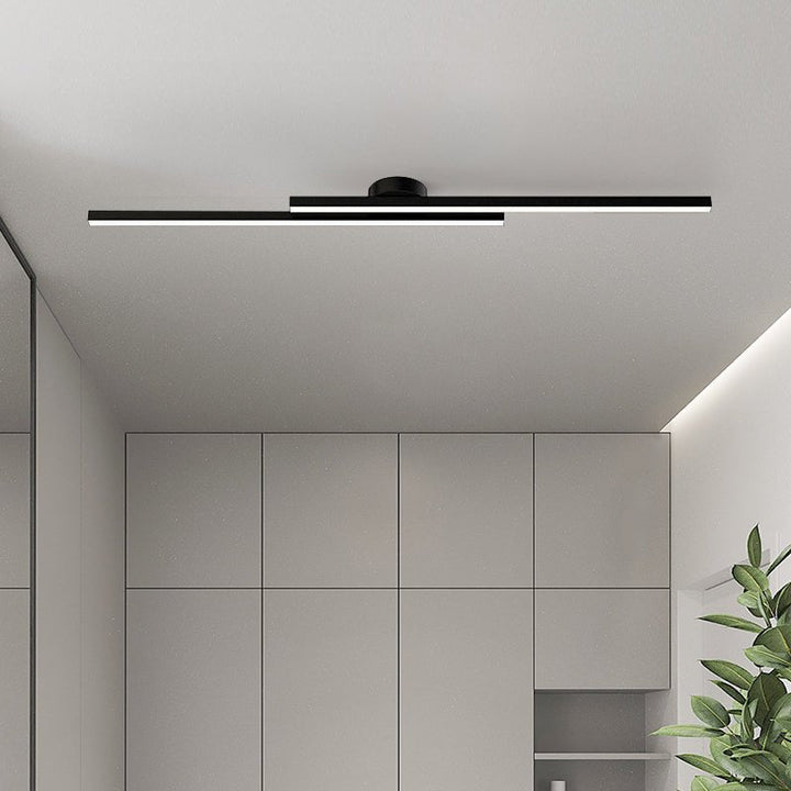 BowLift | Recessed Black LED Strips of Long Length