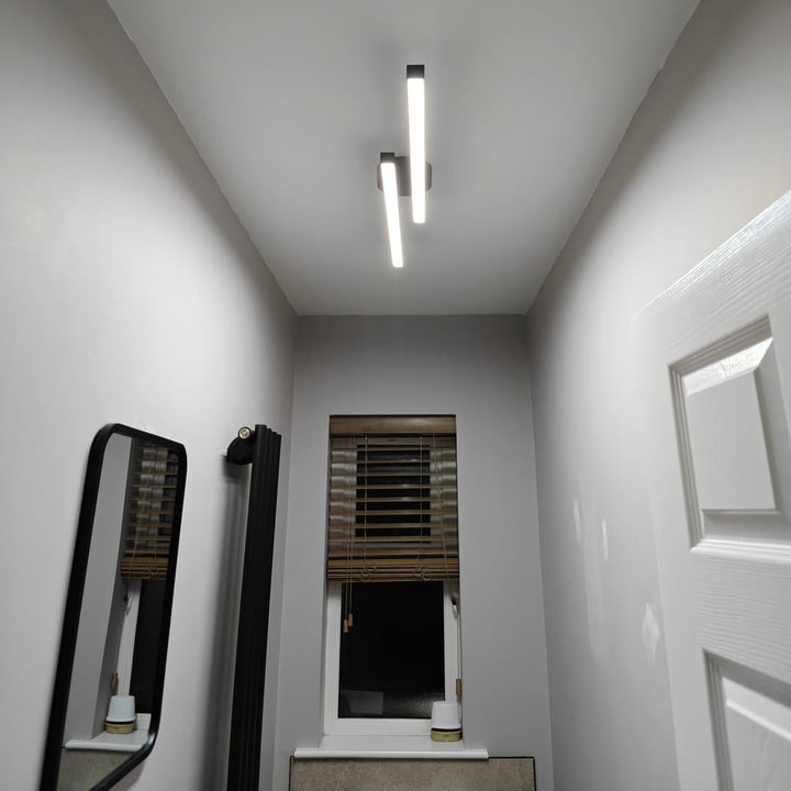BowLift | Recessed Black LED Strips of Long Length
