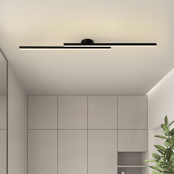 BowLift | Recessed Black LED Strips of Long Length