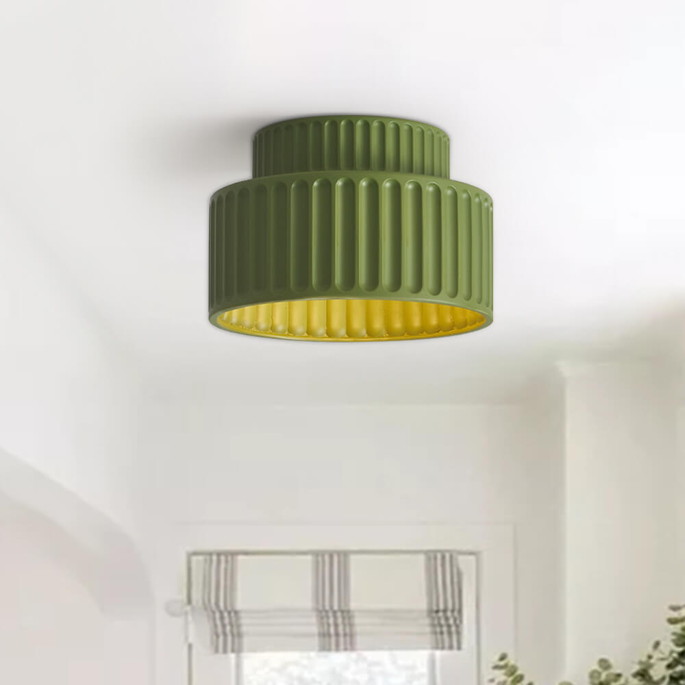 BowLift | Nordic Ceiling Lamp made of Ceramic in Cream Color