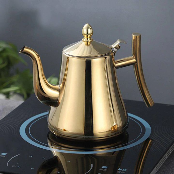 BowLift | Induction Kettle - Built-in Filter | Stainless Steel