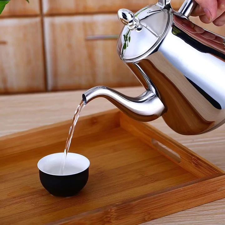 BowLift | Induction Kettle - Built-in Filter | Stainless Steel