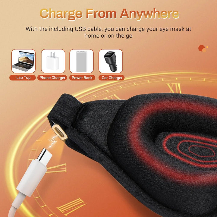BowLift | ThermaEye 3D – Electric Heated Eye Mask with Far-Infrared & Temperature Control