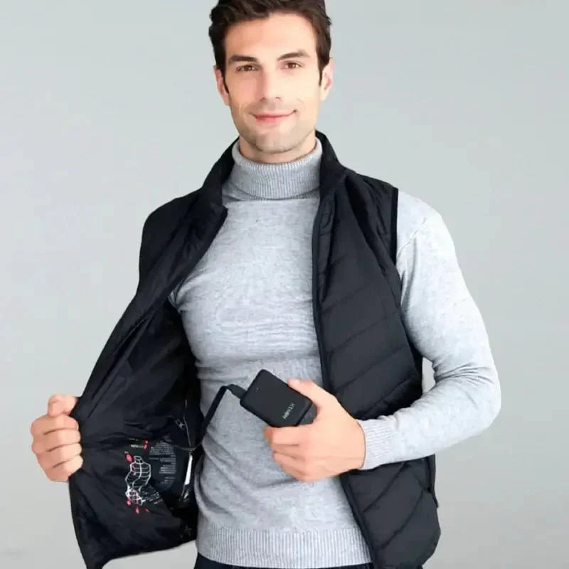BowLift | Thermo Heated Gilet | Insulated, Design for Hiking, Travel & Everyday Wear | Womens and Mens Heated Gilet