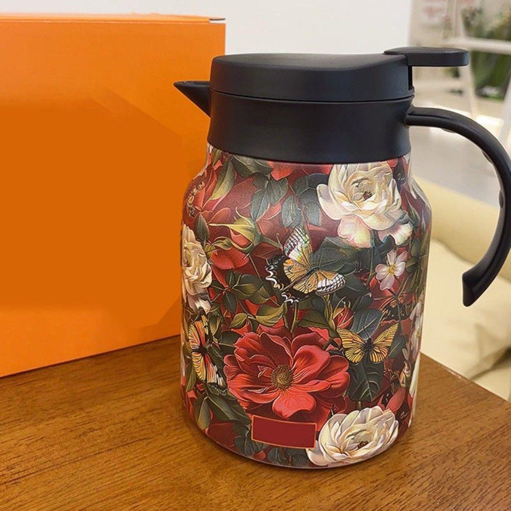 BowLift | Stainless Steel Thermal Teapot with Infuser – Vacuum Insulated 1L Tea Pot