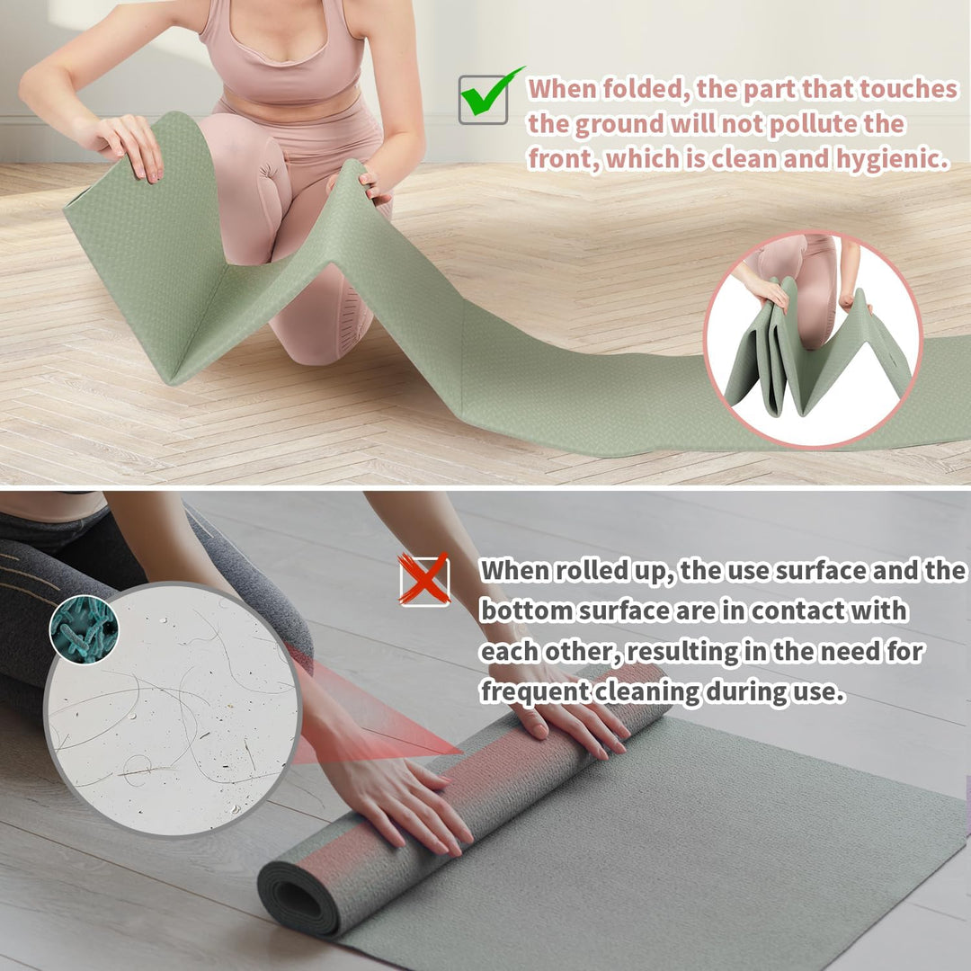 BowLift | Thick Foldable Yoga Mat - FlexiMat