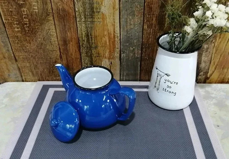 Thickened Enamel Boiling Kettle Induction Gas Stoves Teapot Coffee Pot | Bowlift