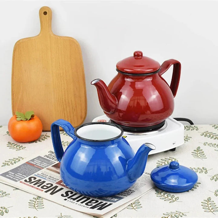 Thickened Enamel Boiling Kettle Induction Gas Stoves Teapot Coffee Pot | Bowlift