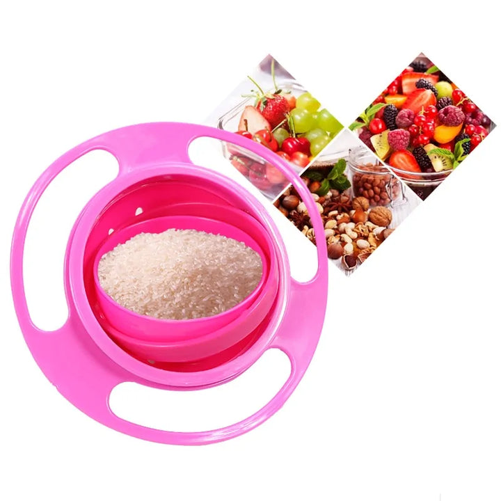 BowLift | Tilt-Proof and Spill-Free Gyro Bowl - SpinSnack