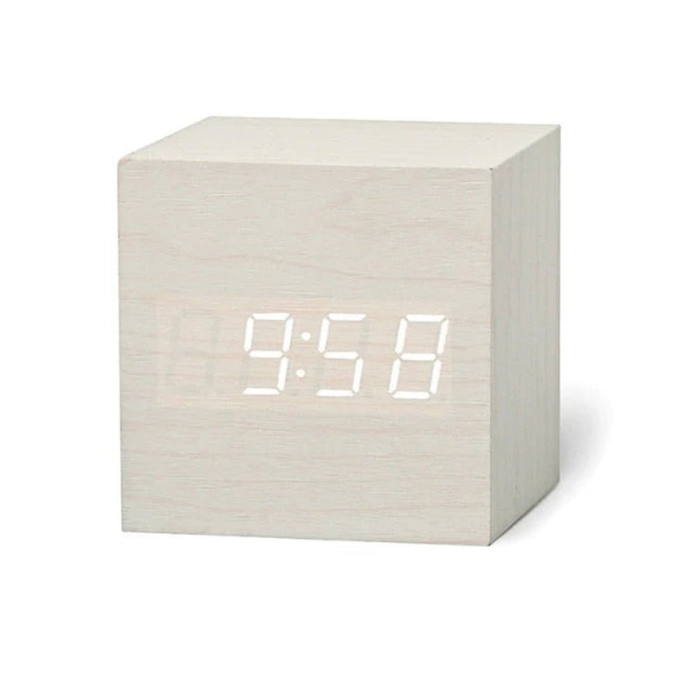 BowLift | ZENICUBE – Minimalist LED Alarm Clock with Time, Date & Temperature Display