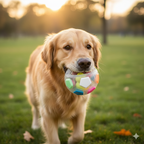 Durable toy ball for stress relief for dogs Bowlift