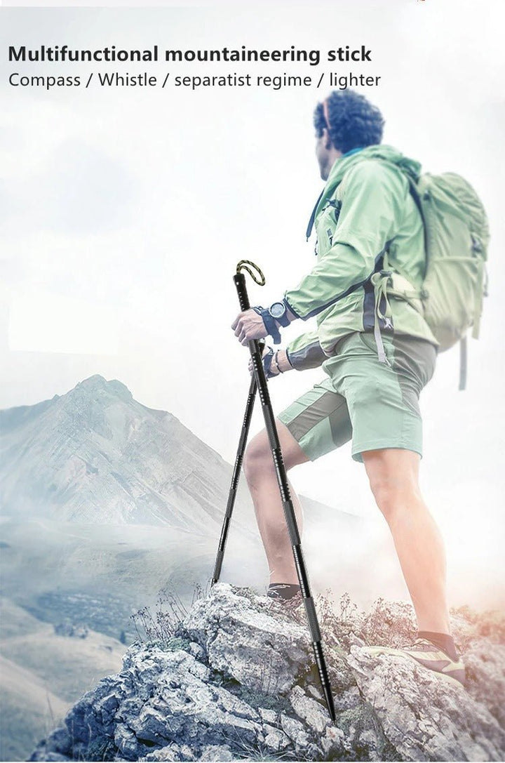 BowLift | Trailforce – Multifunctional Tactical Hiking Stick for Survival & Adventure