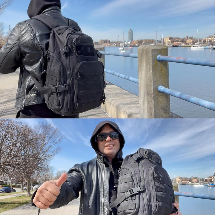 35L Outdoor Tactical Backpack with Molle System and Laptop Storage | Bowlift