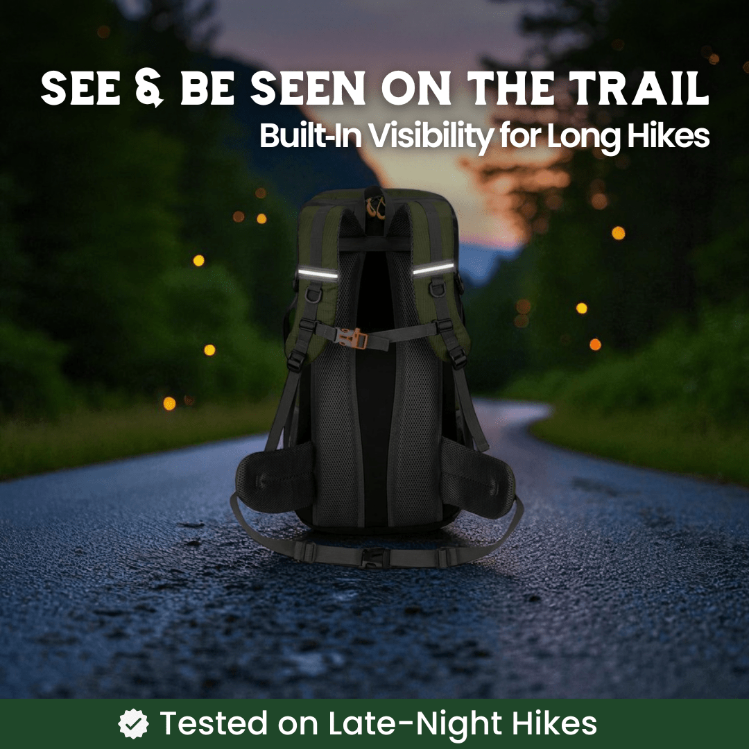 BowLift | TRAILPRO 50L – Hiking Backpack with Breathable Back & Smart Storage