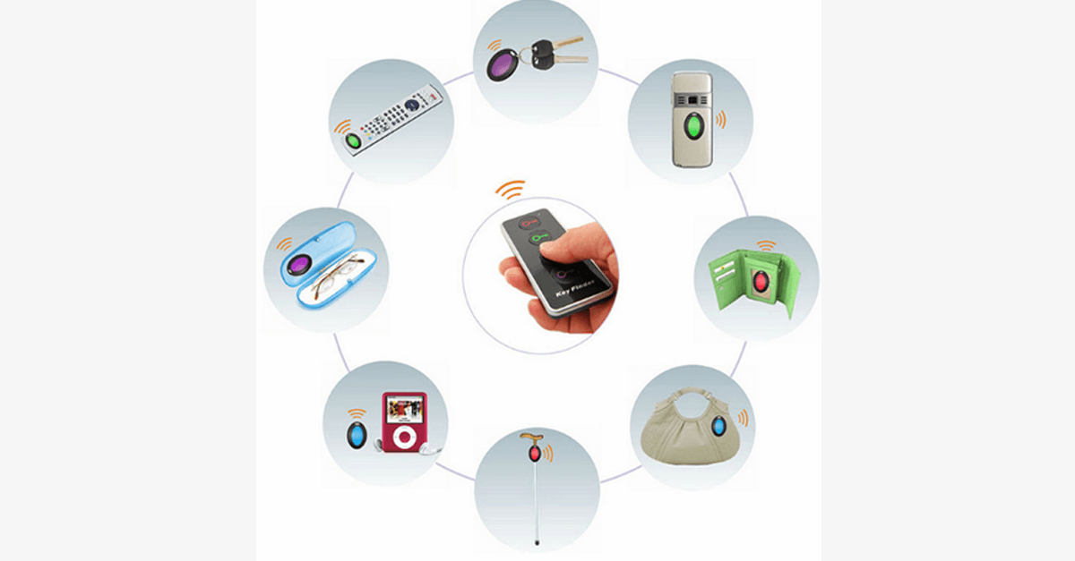 BowLift | Anti-Transmission Device for Keys and Wallet with 4-in-1 LED Wireless Remote Control