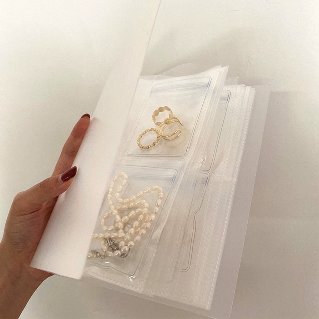BowLift | Transparent Jewellery Storage Book Set
