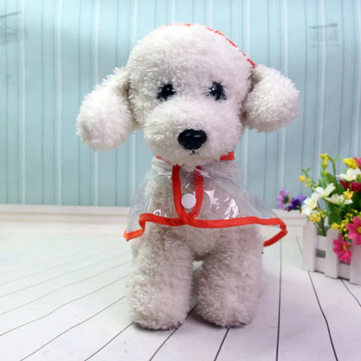 Transparent Waterproof Raincoat for Dogs - DryPaw Bowlift