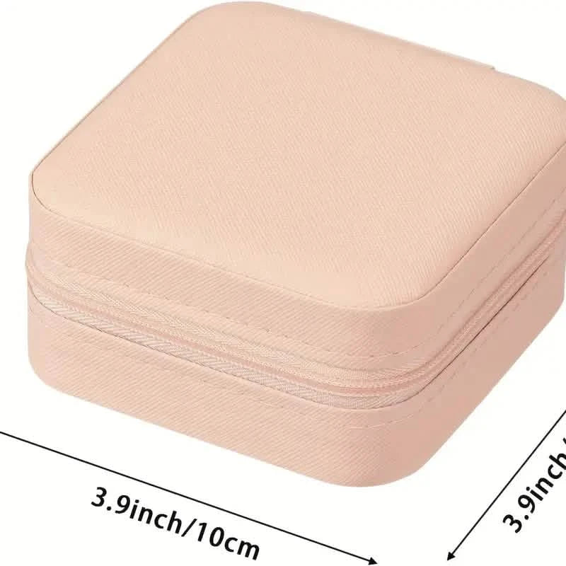 BowLift | Travel-Friendly Jewelry Organizer - PU Leather Compact Jewelry Box