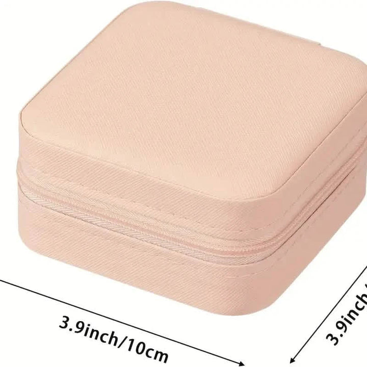 BowLift | Travel-Friendly Jewelry Organizer - PU Leather Compact Jewelry Box