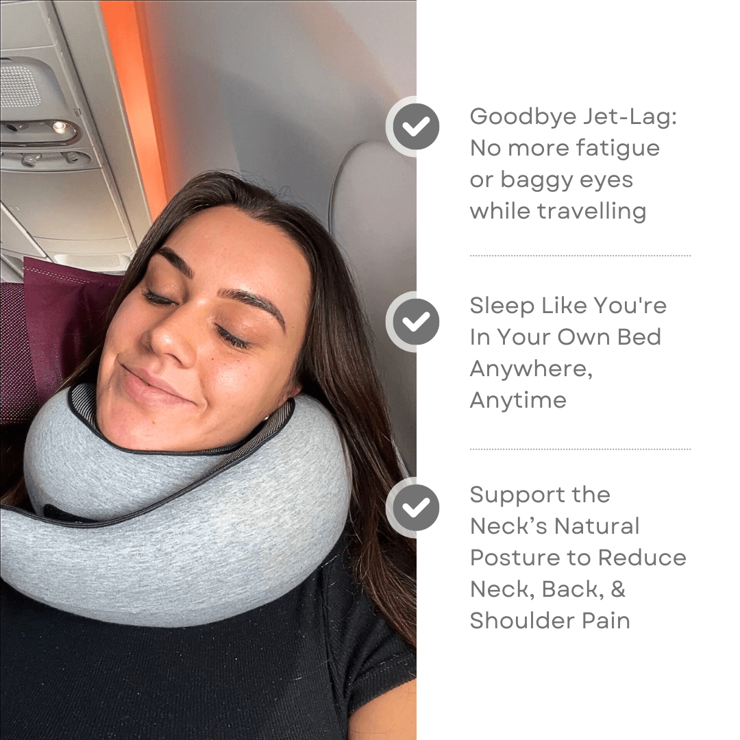 BowLift | TRAVELNEST – Ergonomic Travel Pillow for Neck Support