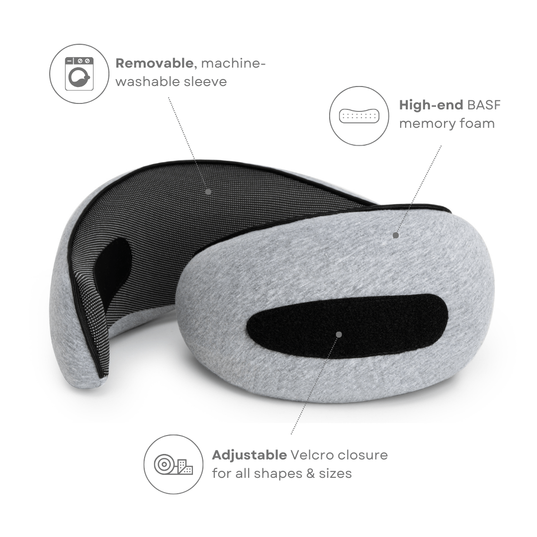 BowLift | TRAVELNEST – Ergonomic Travel Pillow for Neck Support