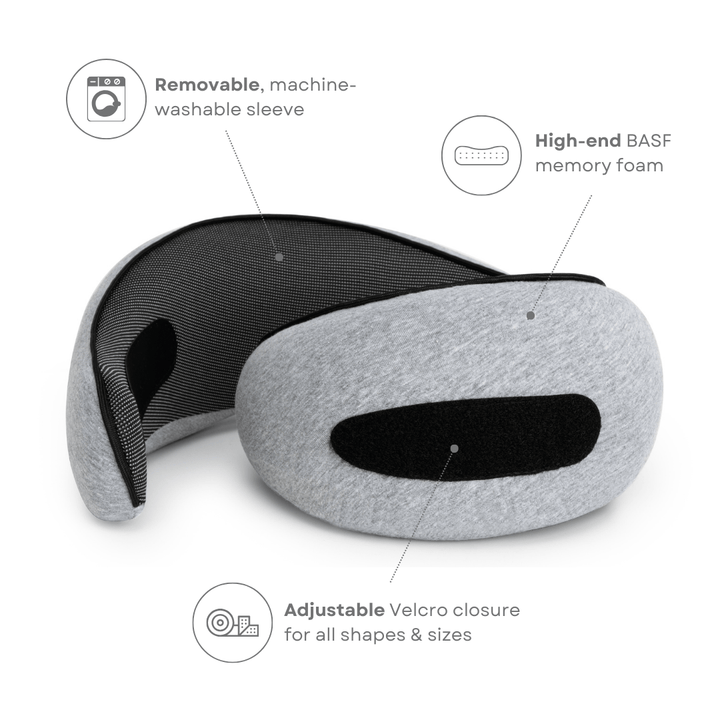 BowLift | TRAVELNEST – Ergonomic Travel Pillow for Neck Support