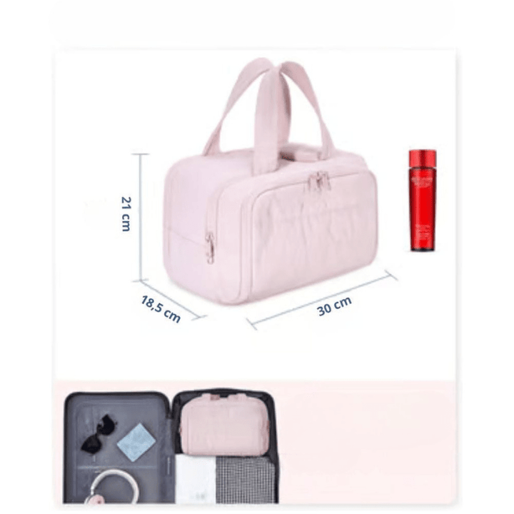 BowLift | Travelsmart Kit – Compact Toiletry Bag with Hook & Waterproof Compartments