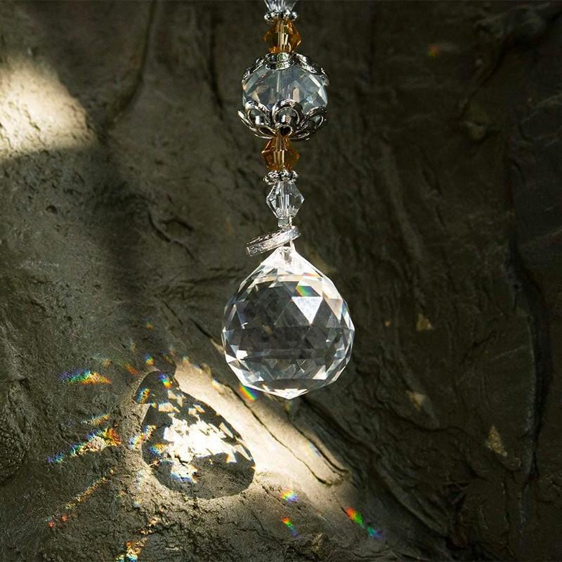 Crystal Wind Chime Tree Of Life Suncatcher | Bowlift